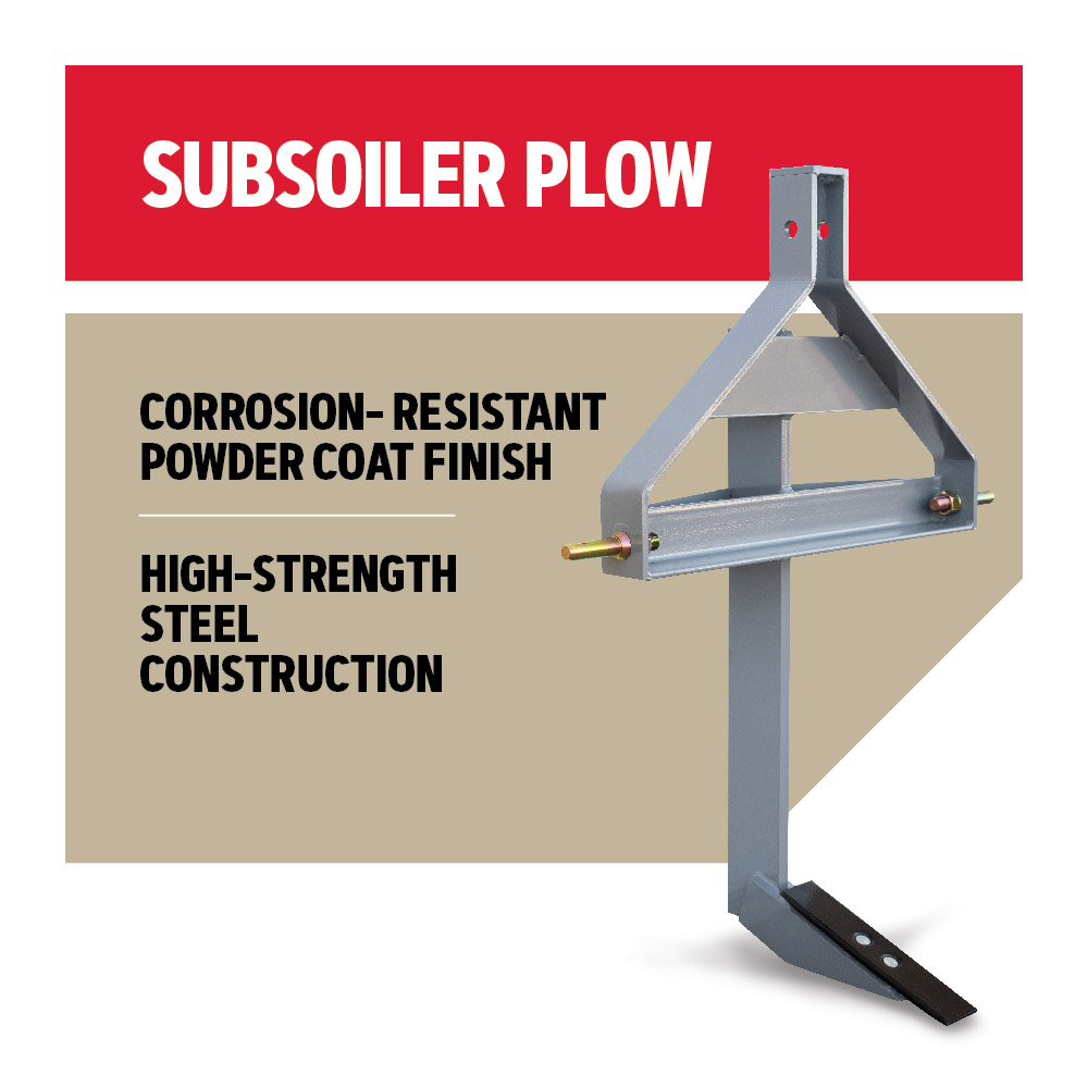Subsoiler Plow detail 4
